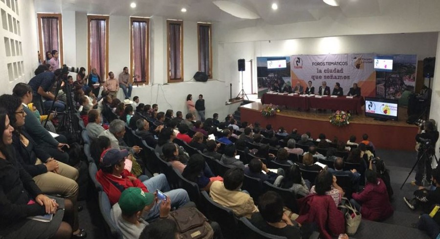 Arropados por Claudia Sheinbaum, piden ex constituyentes que la Marina salga de la CDMX