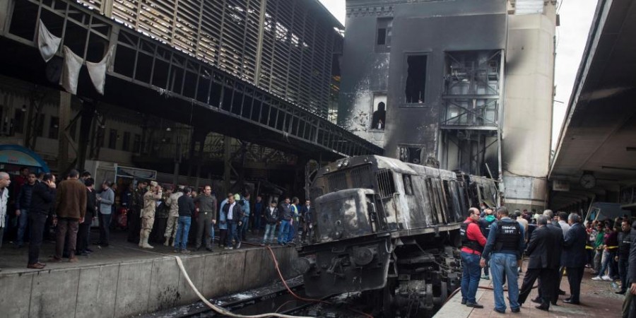 Al menos 20 muertos en accidente en estación central de ferrocarriles de El Cairo