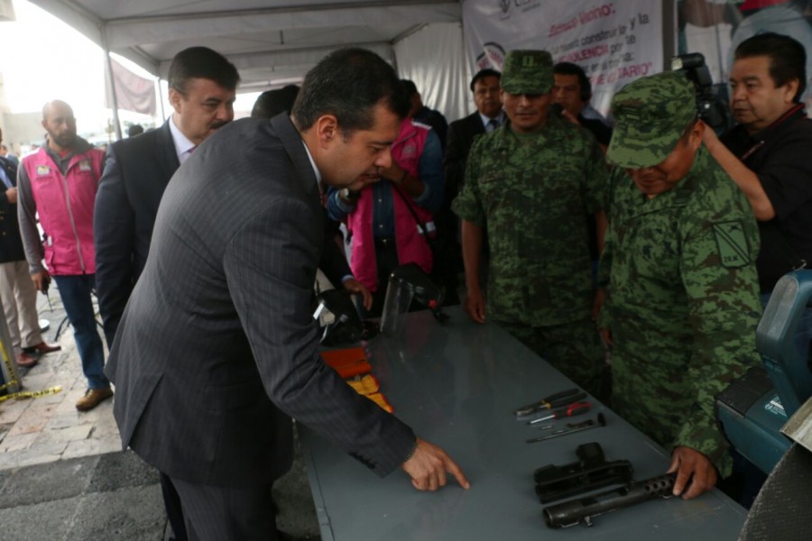 Poco más de 2 millones de armas recaudadas por Sedeso