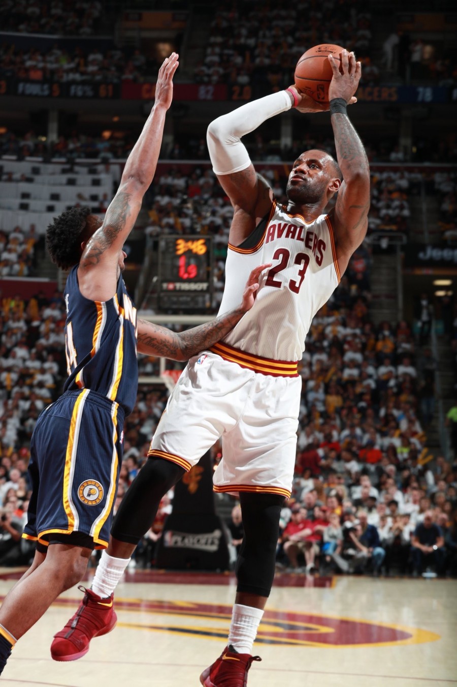 Cleveland se lleva el primero de la serie ante Indiana