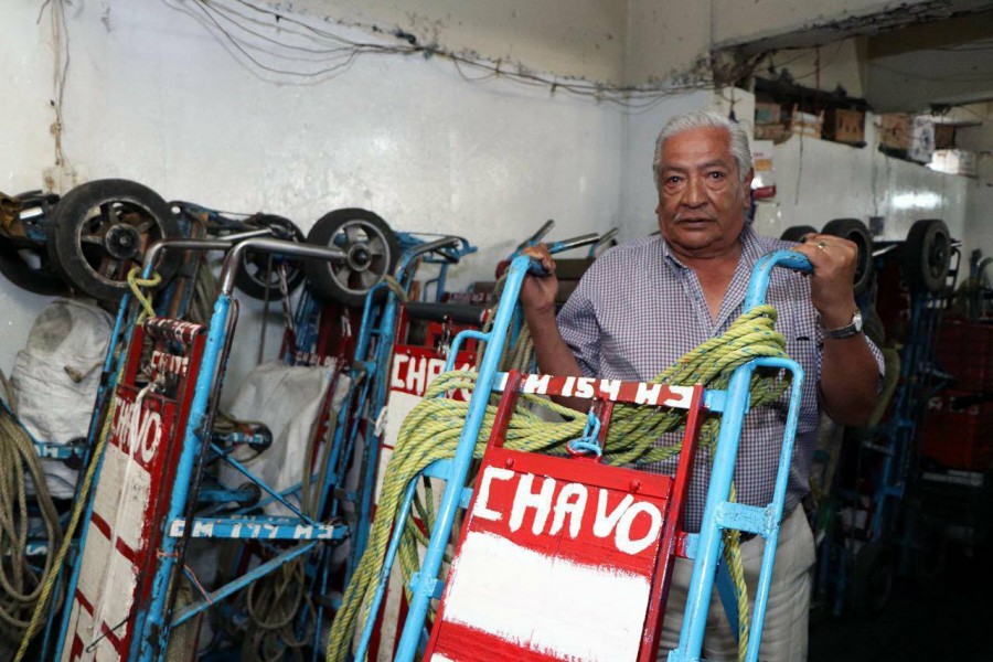 De cargador de la Merced a constructor de diablos en la Ceda