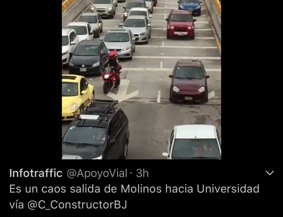 Reportan caos tras apertura del deprimido Mixcoac