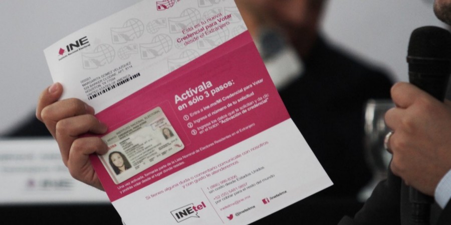 Valida INE 7 mil registros para que mexicanos voten desde el extranjero