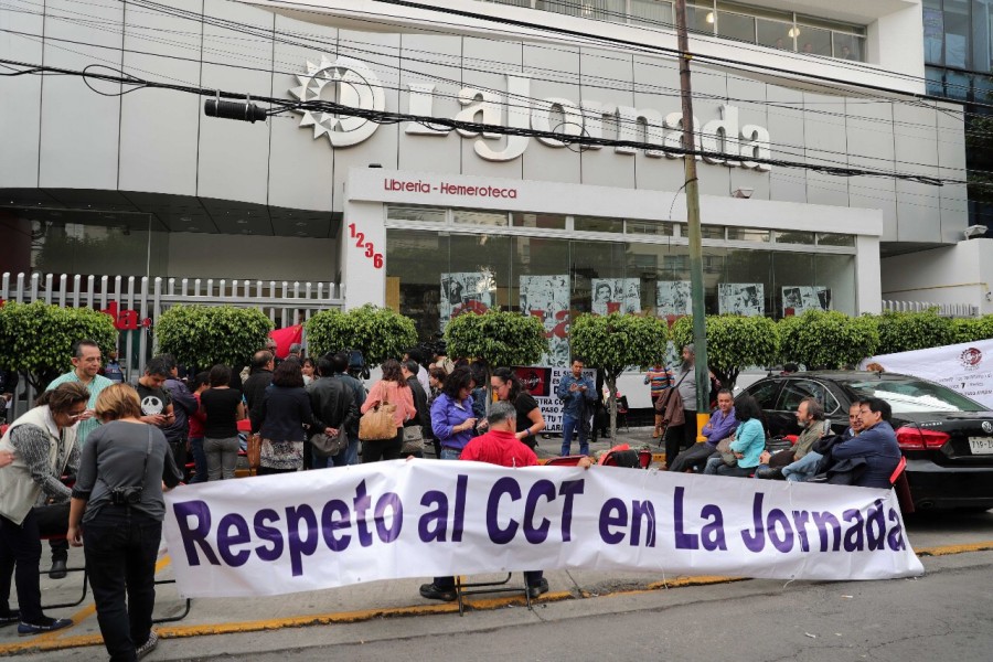 Sigue La Jornada pese a huelga