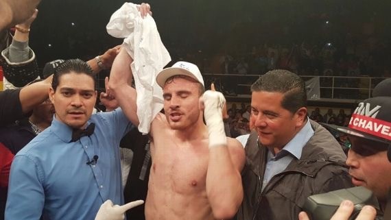 Hermano de Chávez Jr. noqueó a hermano del Canelo