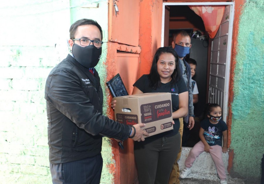 AMH sanitiza Ciudad Perdida de Tacubaya