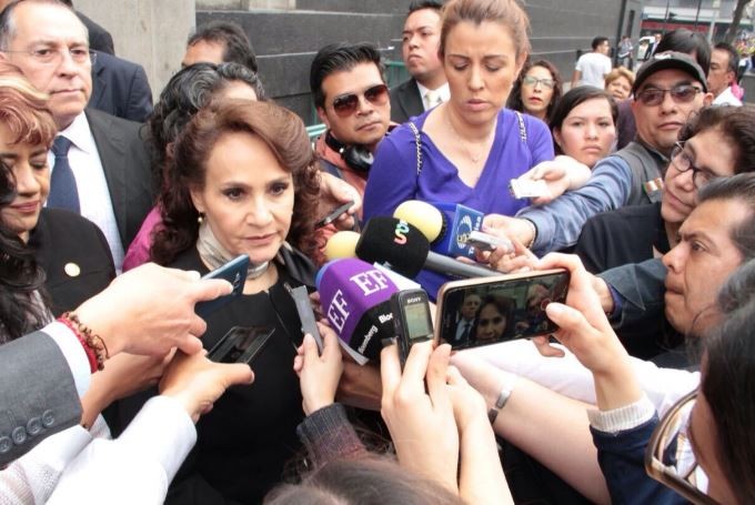 Descarta Dolores Padierna riesgo de que desaparezca la bancada del PRD en el Senado