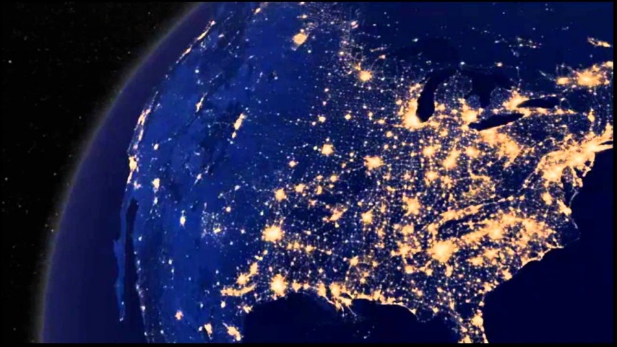 La Nasa toma fotos de la Tierra en la noche