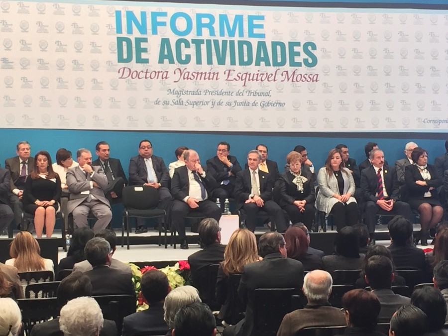 El Tribunal de la Contencioso Administrativo entrega el quinto informe de actividades