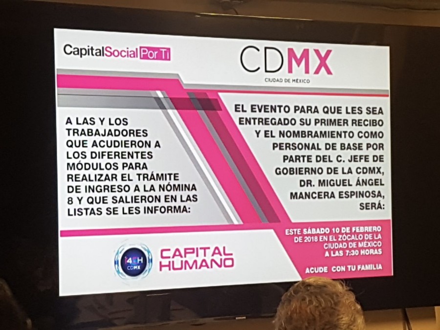 El gobierno local basificará a 10 mil empleados este sábado; Morena sospecha y pide vigilancia del IECM