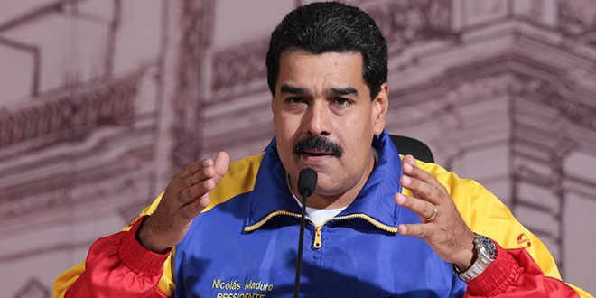 Maduro acepta candidatura para reelegirse
