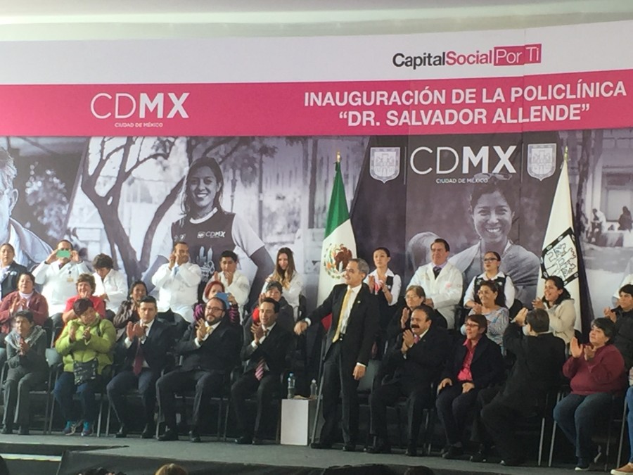 Inauguran la primera Policlínica en la CdMx