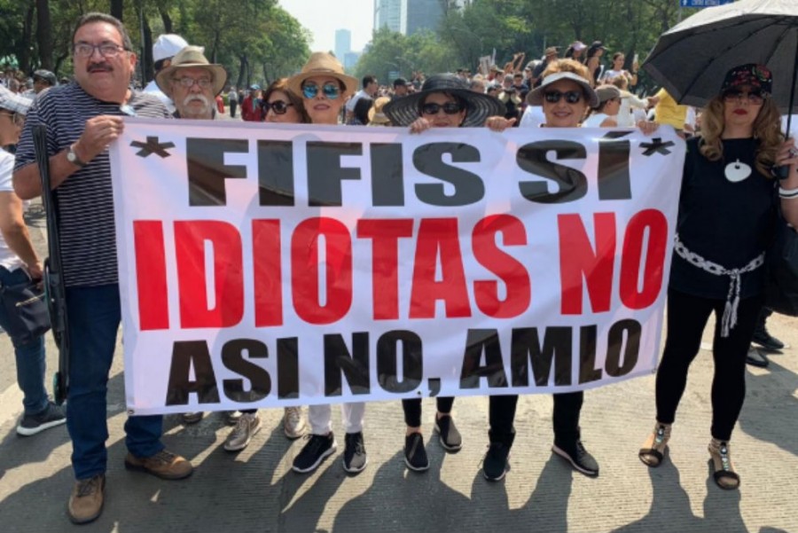 Inconformes con su gobierno, tienen derecho a manifestarlo: AMLO