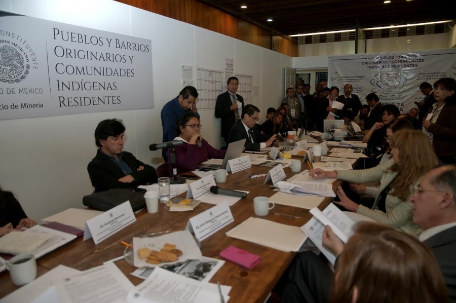 En la Asamblea Constituyente se atora dictamen de la Comisión de Pueblos, por temas polémicos