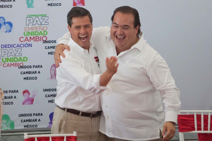 Propone Javier Duarte revelar delito de Enrique Peña Nieto