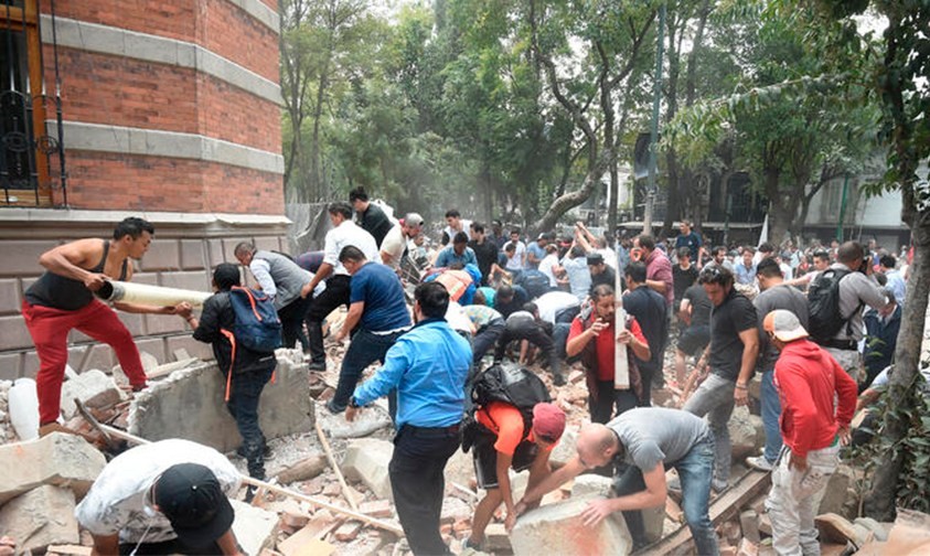Aumenta a 360 el número de fallecidos por el sismo del 19 de septiembre
