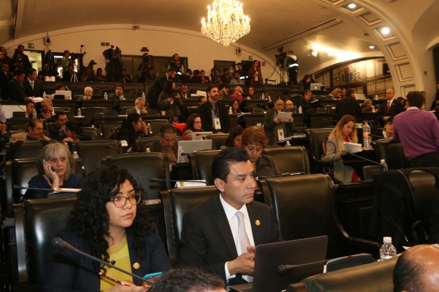 Debaten en la Asamblea Constituyente el artículo 23, relativo al patrimonio de la Ciudad