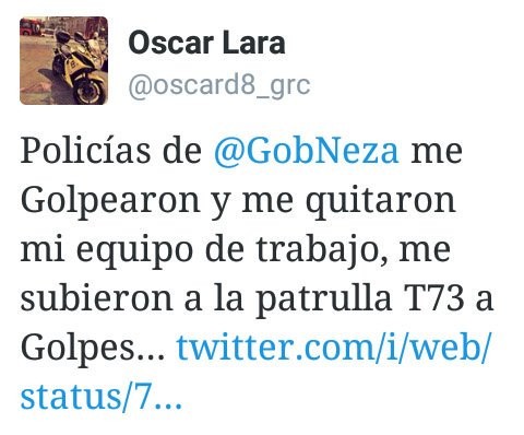 Agreden Policías de Neza a reportero