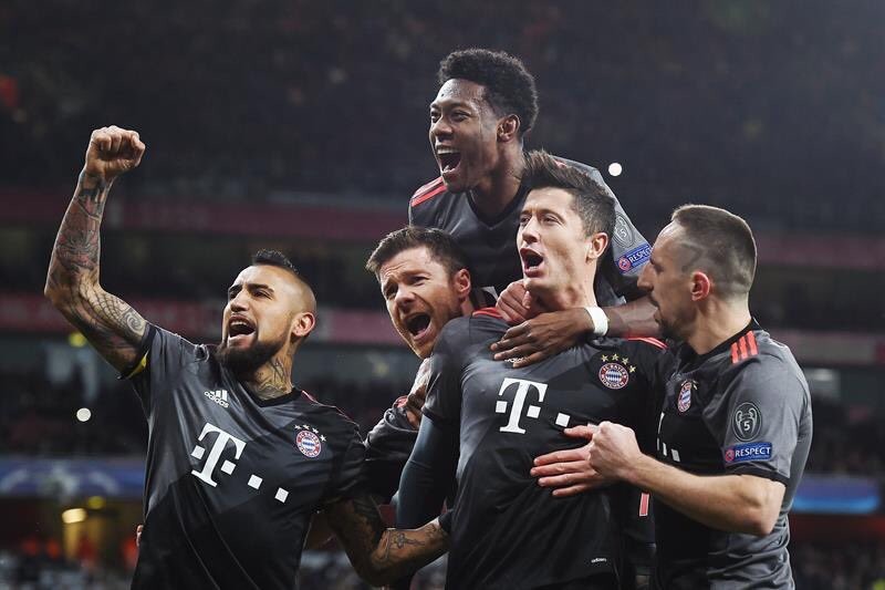 Bayer Múnich va por los cuartos de final de la UEFA Champions League