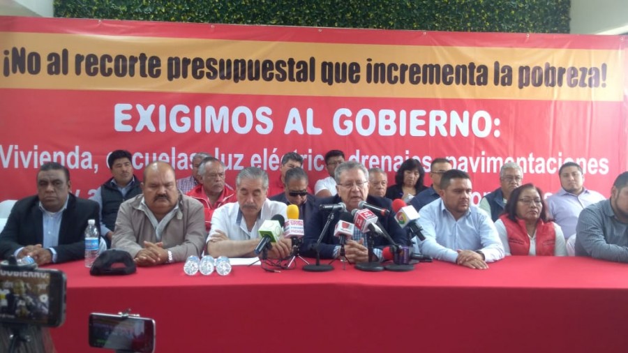 Mantendrá Movimiento Antorchista plantón frente al Congreso Legislativo Nacional para solicitar presupuesto justo a municipios