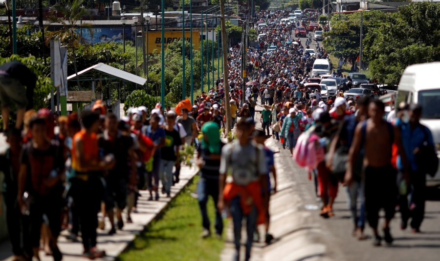 Caravana se dispone a recorrer tramo hasta ahora más largo