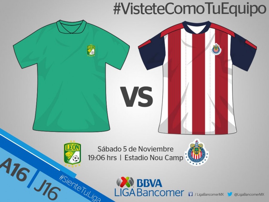 León y Chivas se enfrentan en un juego de liguilla adelantado