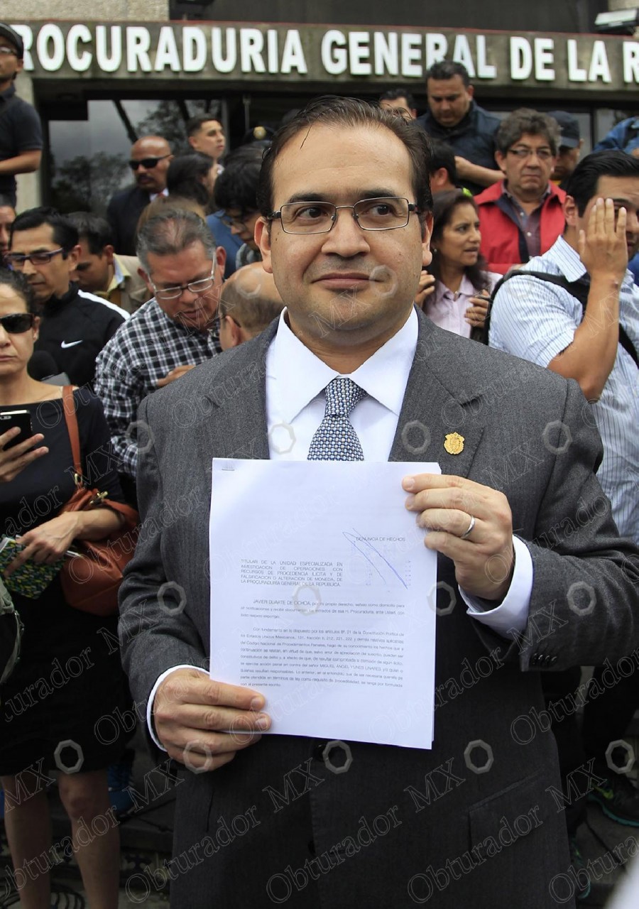 Ofrece PGR 15 mdp para localizar a Javier Duarte