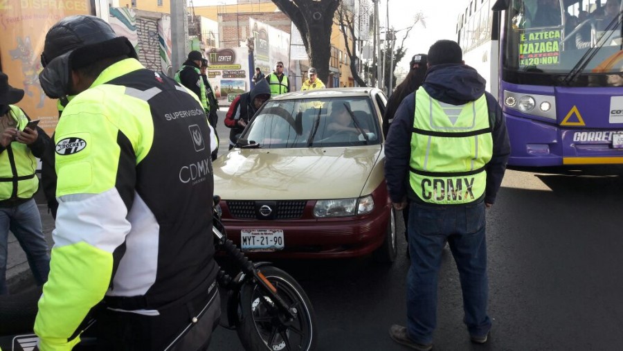 Sancionan a 82 unidades del transporte público concesionado de la CDMX