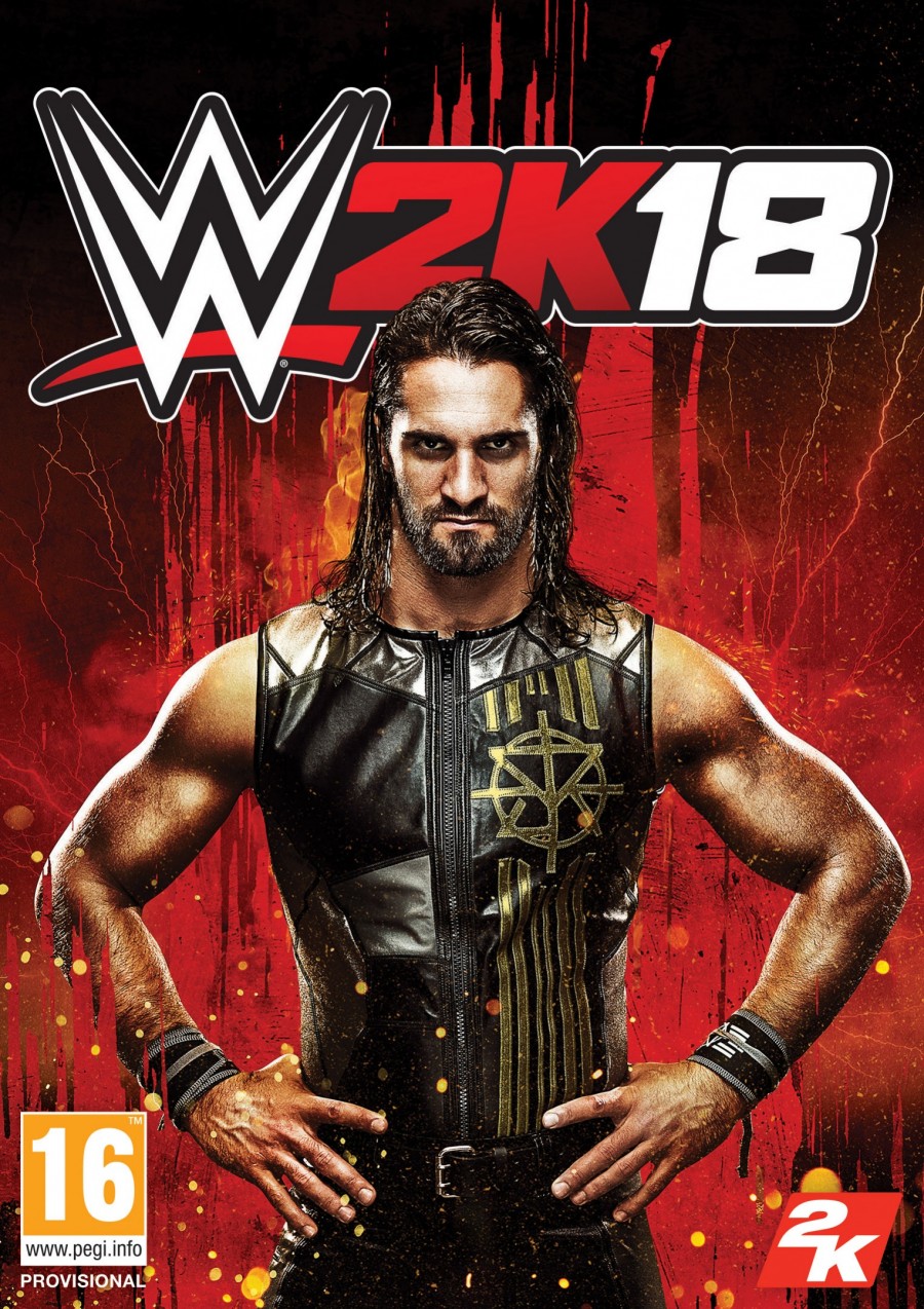 Seth Rollings en portada de WWE 2K18