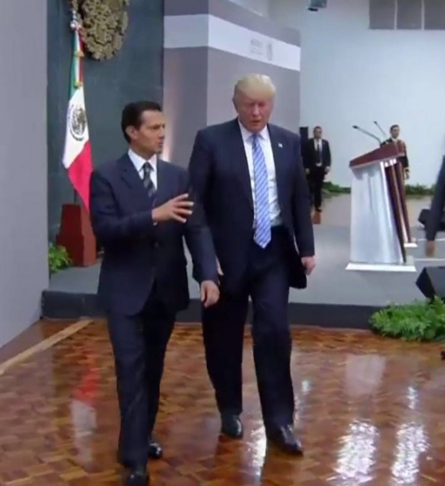 Trump advierte a PeÃ±a Nieto que habrÃ¡ muro