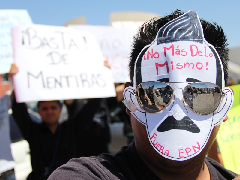 Convocan a marcha para pedir renuncia de PeÃ±a Nieto