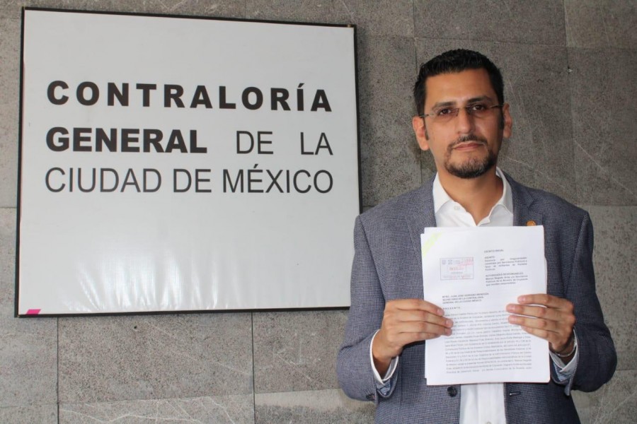 Denuncian a Negrete por reparto de programas sociales con fines electorales en Coyoacán