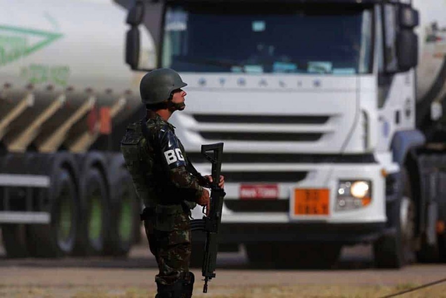 Huelga de camioneros en Brasil entra en su noveno día