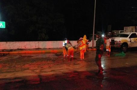 Dora la tormenta tropical deja su rastro en Guerrero