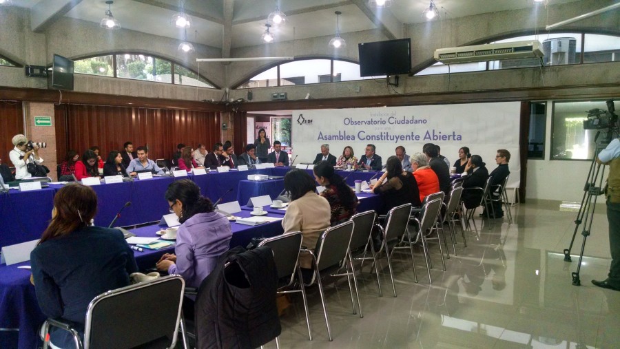 Instalarán Observatorio Ciudadano para la Asamblea Constituyente