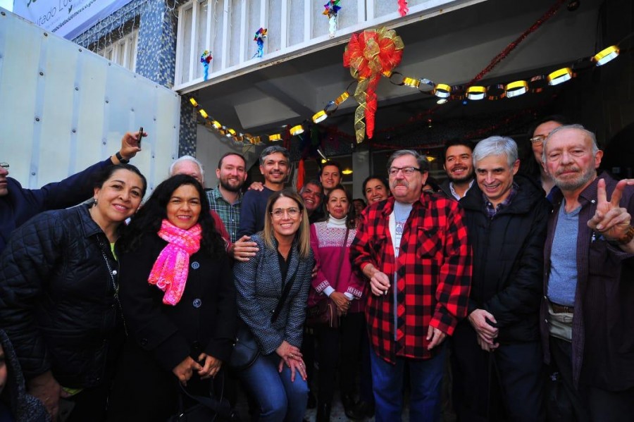 José Luis Rodríguez abre módulo en alcaldía de Cuauhtémoc