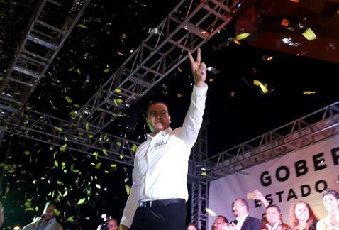 Zepeda promete reducir delitos un 30% en EdoMex y aplicar modelo humano de policía