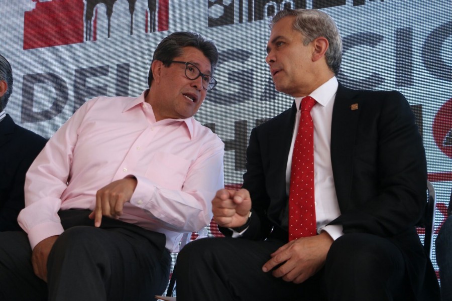 Invita Monreal a Mancera a caminar juntos en la unidad de izquierdas