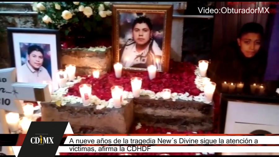 A nueve años de la tragedia New?s Divine sigue la atención a víctimas, afirma la CDHDF.