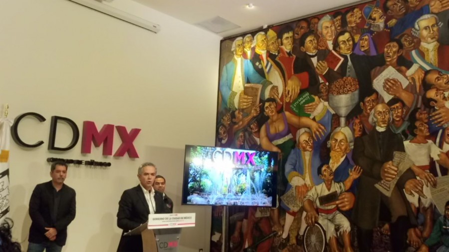 Mancera envía iniciativa de ley para que ALDF sólo supervise los recursos de la Reconstrucción CDMX