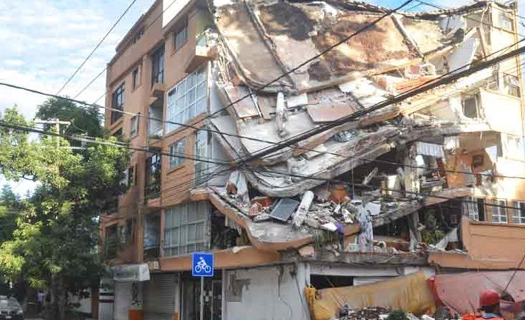 Edificios derrumbados estaban construidos con técnica riesgosa