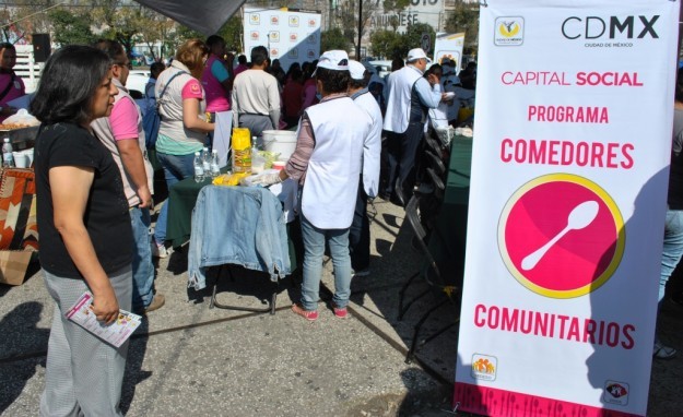 Reconocen comedores comunitarios de la CDMX