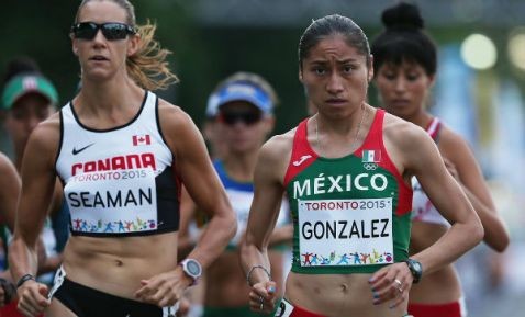 Gana Lupita GonzÃ¡lez medalla de plata en marcha
