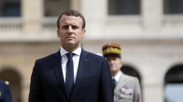 Hombre que amenazó con matar a Macron es detenido