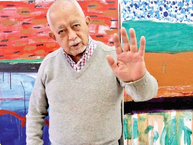 Falleció Gilberto Aceves Navarro, artísta plástico, a los 88 años