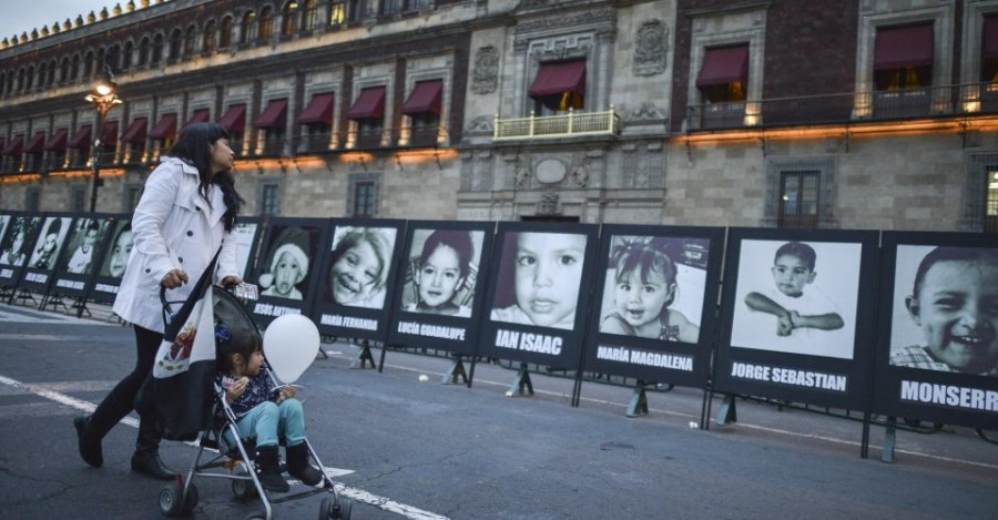 Marchan por la guardería ABC a 8 años de la tragedia