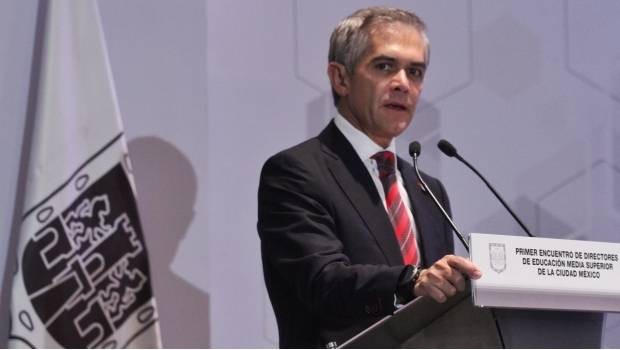 Mancera expresa su preocupación por mejorar la CDMX