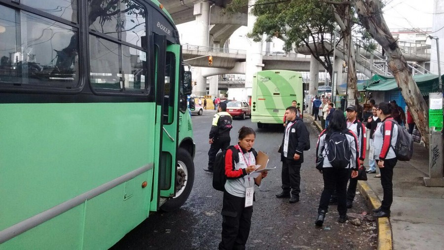 Inspecciona Semovi paradero en Ãlvaro ObregÃ³n