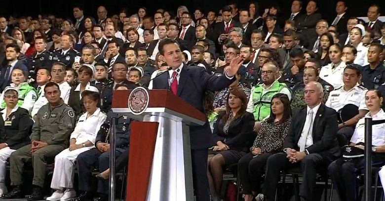 EPN ofrece discurso a 4 años de su gobierno