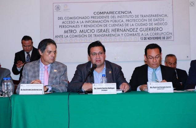 Necesario fortalecer mecanismos de transparencia ante el proceso de reconstrucción, señala presidente del Infodf